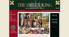 Desktop Screenshot of greenkingpub.com